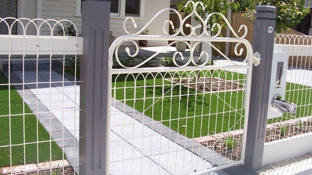 metal dog fence